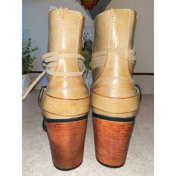 New Bianca Ankle Boot from VINTAGE 93 Tan Size 7.5 - Picture 10 of 11
